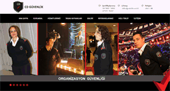Desktop Screenshot of cdguvenlik.com.tr